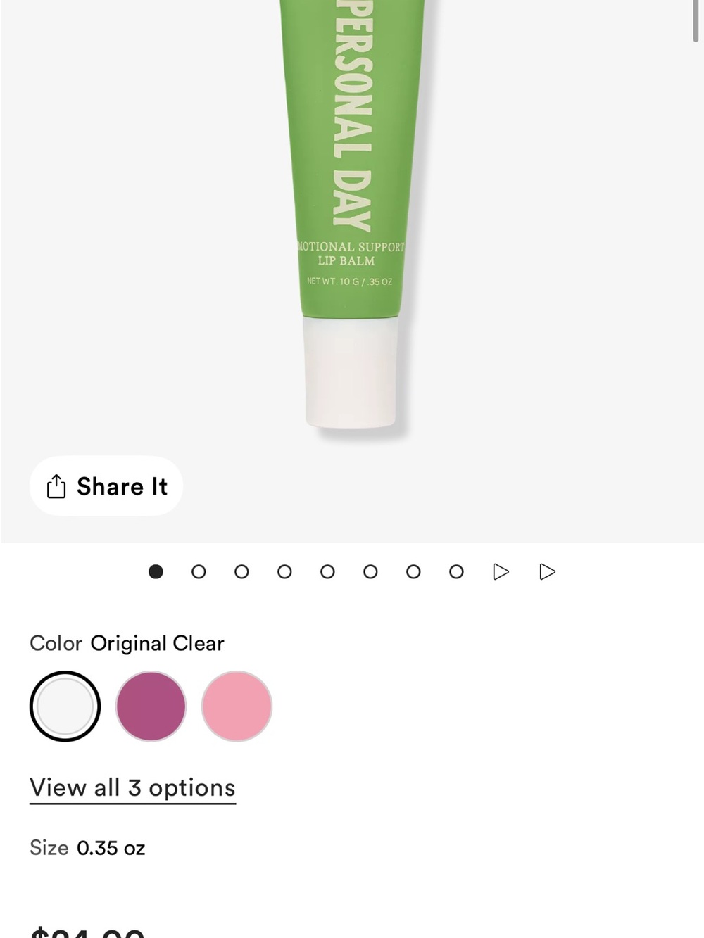 Personal Day Acne Patch + Lip Balm Bundle Hydrocolloid Salicylic - Picture 6 of 6